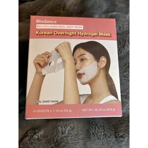 Biodance Bio Collagen Real Deep Facial Sheet Mask Anti Aging 24ct